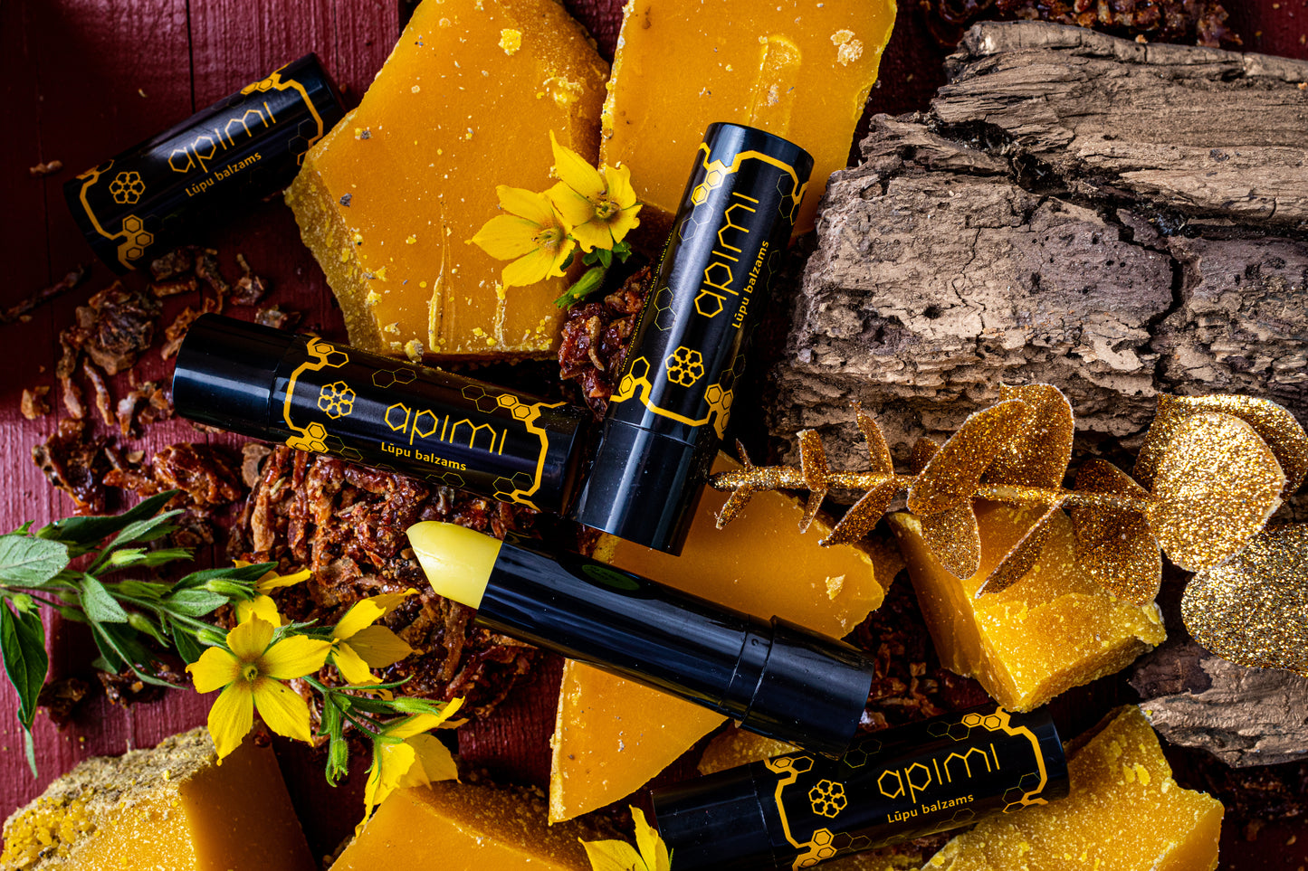 Apimi Lip Balm with Beeswax