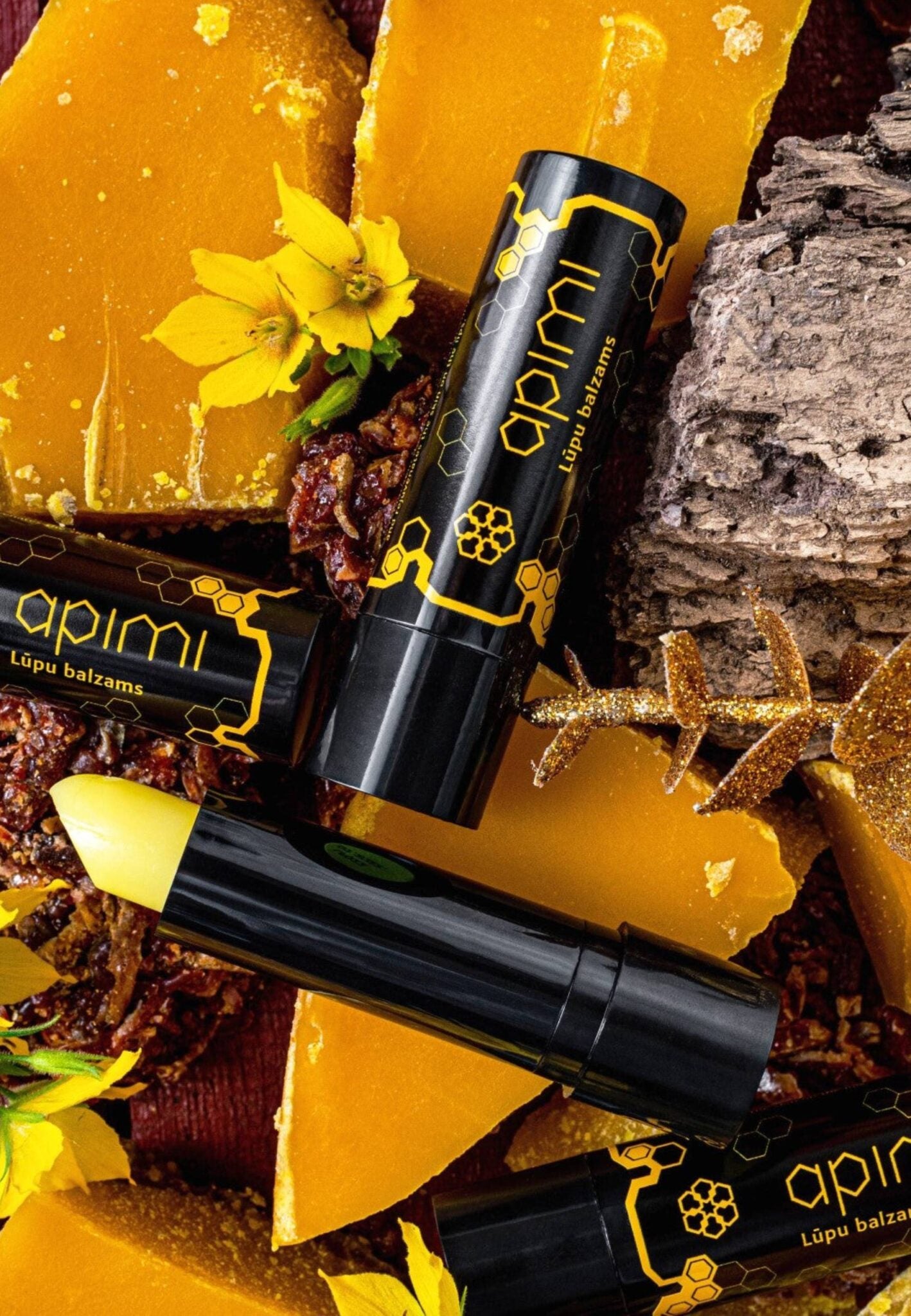 Apimi Lip Balm with Beeswax
