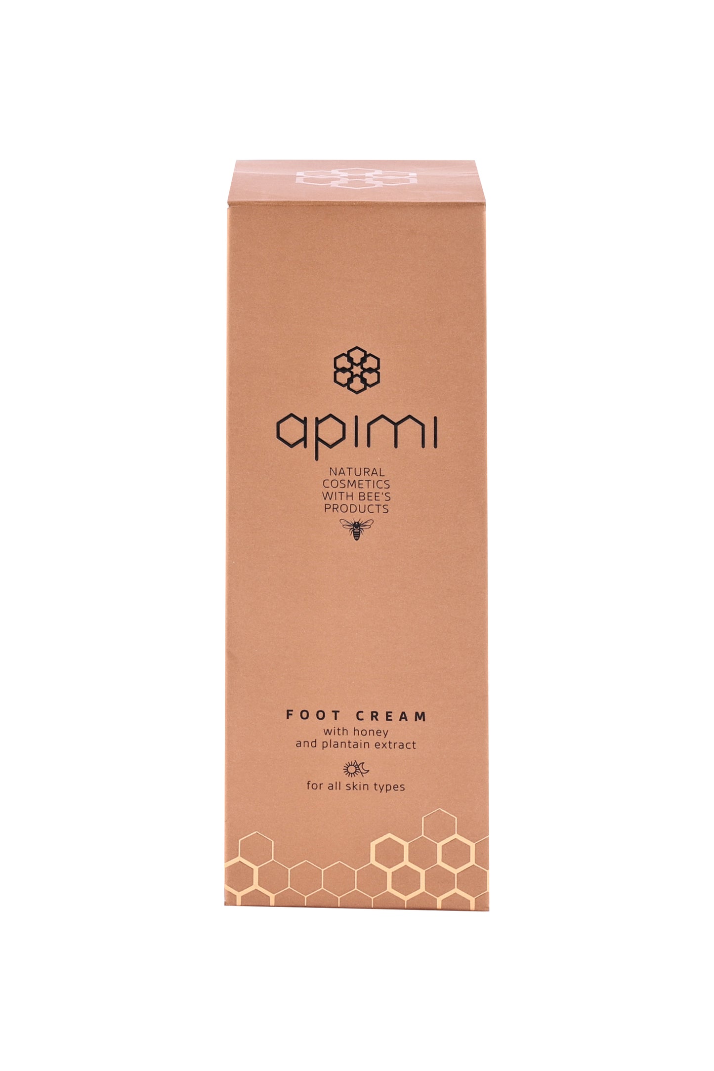 Apimi Foot Cream with Honey and Plantain extract-50 ml