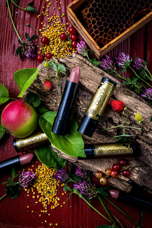 Apimi Lip Balm with Raspberry Aroma