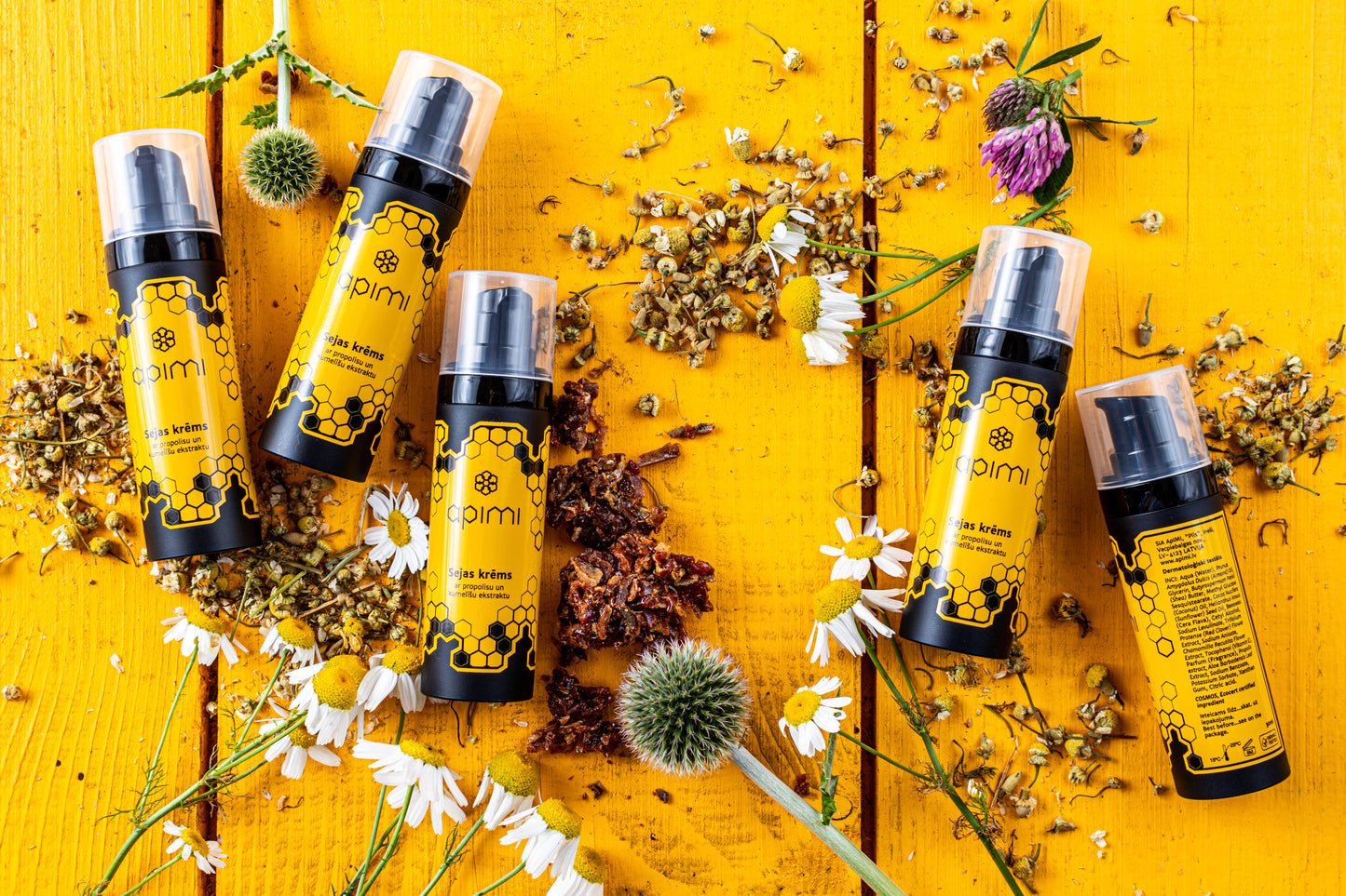 Apimi Travel size-Face Cream with Propolis and Chamomile extract-30 ml